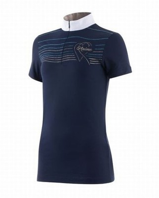 ANIMO Kinder-Turniershirt BARTA Girl - navy   Gr.13 - Gr. 158