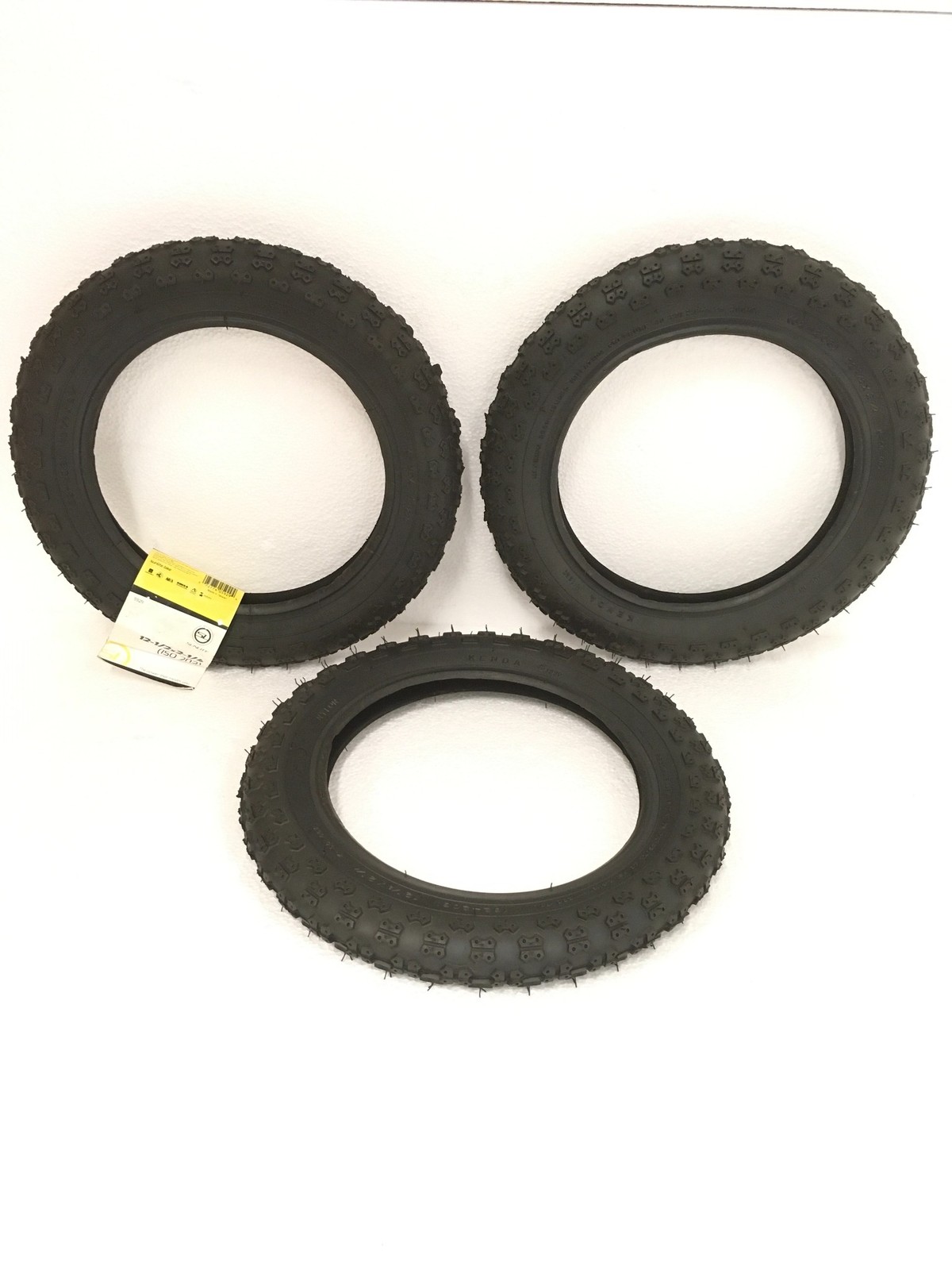 3x NEW Sunlite Kenda 12.5x2.25 Tires Kids Bike 12in ISO203 B