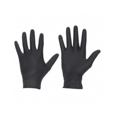 Microflex X-Large Black Disposable Nitrile Ex...