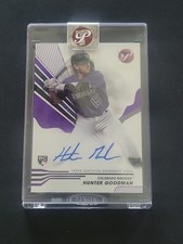 2024 Topps Pristine - Pristine Autographs Hunter Goodman #PA-HG Purple Pristine