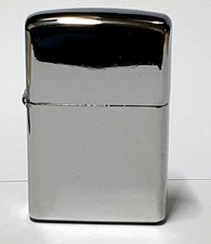 New Chrome Petrol Lighter Windproof Refillable Silver Birthday Christmas Gift