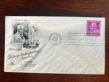 953 George Washington Carver FDC Art Craft Jan 5, 1948 Tuskegee Institute AL