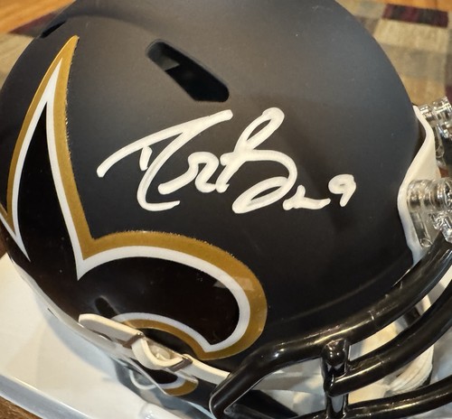 Von Drew Brees signierter New Orleans Saints AMP Minihelm Beckett & GTSM - Bild 5 von 11