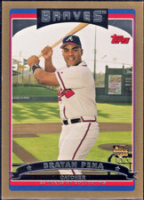 2006 Topps #318 Brayan Pena Gold Parallel /2006