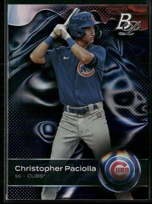 2023 Bowman Platinum #TOP-83 Christopher Paciolla Top Prospects