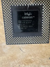1998 Gold INTEL 466MHZ CELERON  SOCKET 370 CPU Gold Refining Gold Recycling