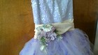 Weissman Dress Floral Purple Tulle Dance Tutu Girls 4/5 Fairy Princess Twirl EUC — photo 5
