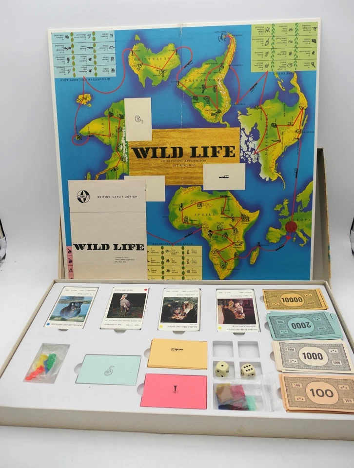 WILD LIFE Brettspiel Gesellschaftsspiel Carlit vollständig - Bild 2 von 4