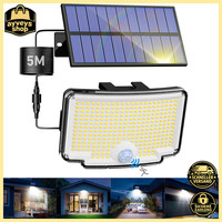 LED Solarlampe FüR AußEn Mit Bewegungsmelder Und Separatem Panel
