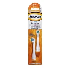 Arm & Hammer Spinbrush Pro Sensitive Soft Flex Replacement Heads 2 Pack