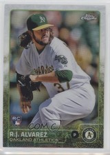 2015 Topps Chrome Refractor RJ Alvarez #120 0o6v