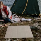  2 Stücke Quadratische Feuerstelle Matte Outdoor Grill Kissen BBQ Feuerfest