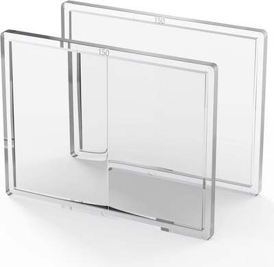 2PCS Welding Cheater Lens Magnifying Lens, 1.5 Magnification, 3.54'' x 4.25'', Com