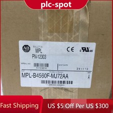 In Box Allen Bradley MPL-B4560F-MJ72AA Servo Motor US Free Tax