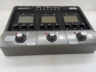 ZOOM G3 Guitar Multi Effects Processor   Tested, Works Great, Japan