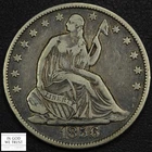 1856-O Seated Liberty Half Dollar — photo from another recent sale