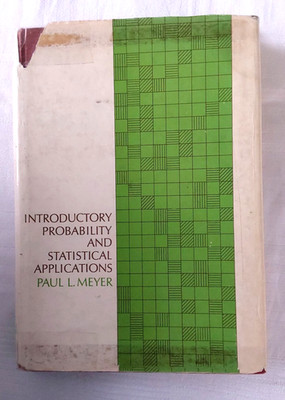 Introductory Probability & Statistical Applications - Paul L. Meyer