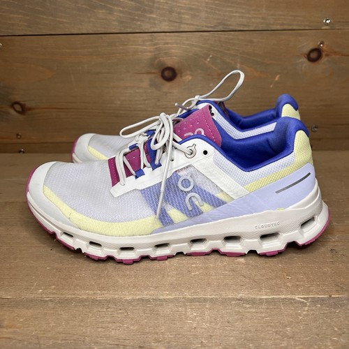 On Cloud Cloudvista Sneakers Heather Rhubarb Trail Running Shoes OC Women's Sz 7 - Picture 4 of 11