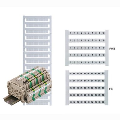 500 Stk. Weidmüller Klemmenmarkierer DEK 5 FWZ 2,4,6-20 Klemmenmarkierungen