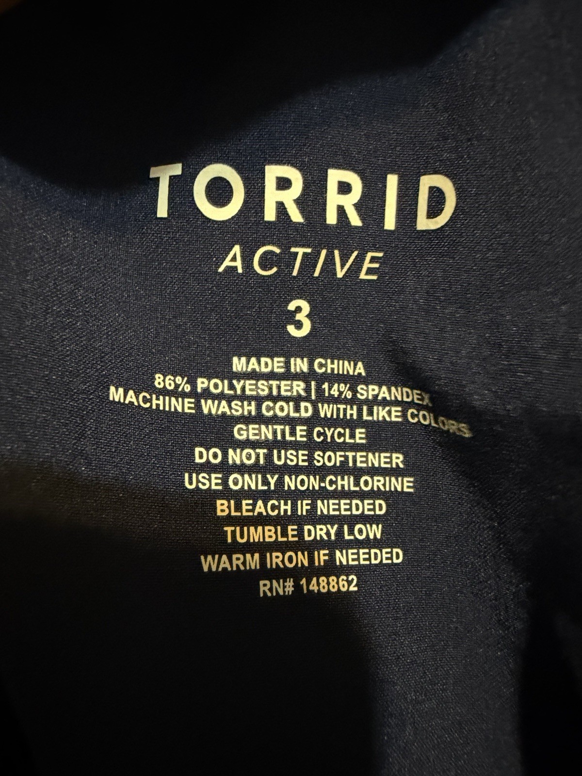 TORRID ACTIVE navy Blue Performance Jumpsuit Romp… - image 10