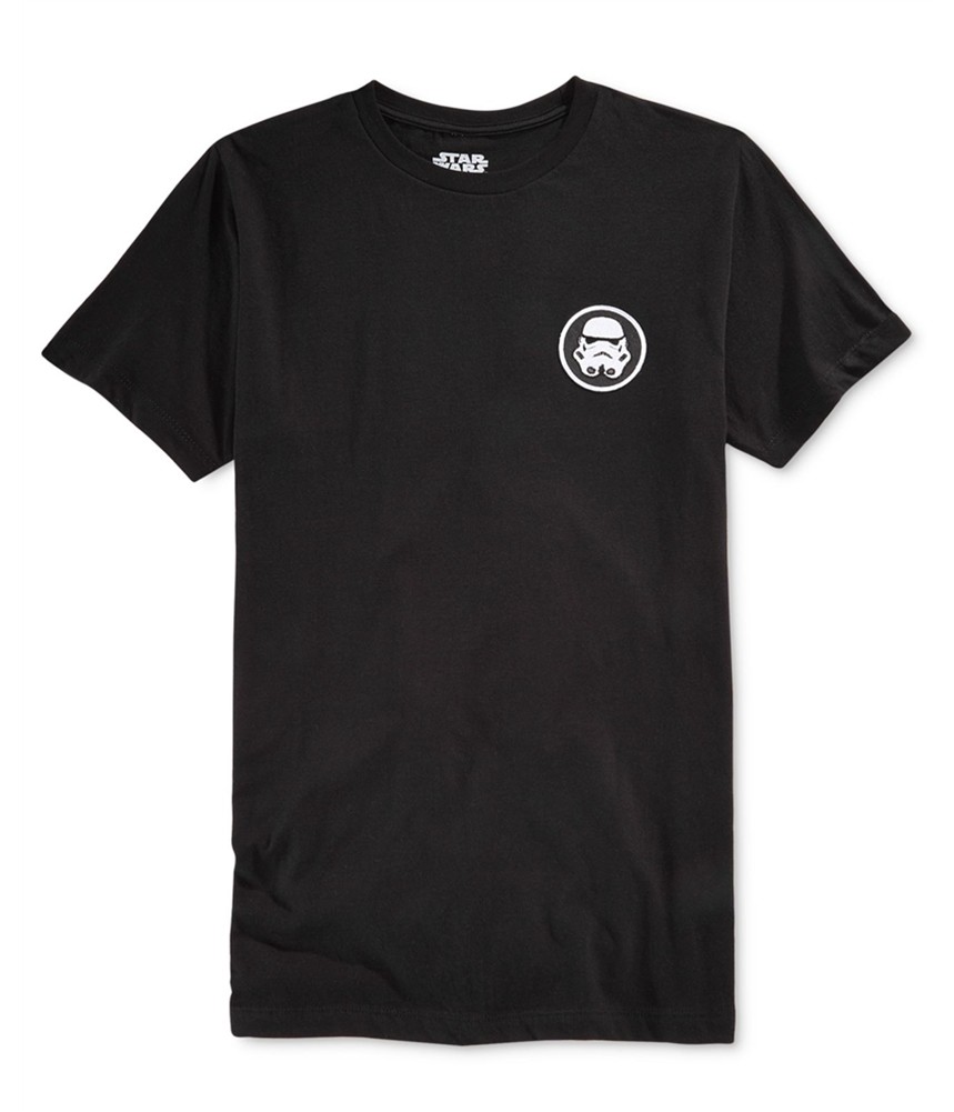 Великолепная мужская футболка с принтом штурмовика Черная Средний размер 3090₽