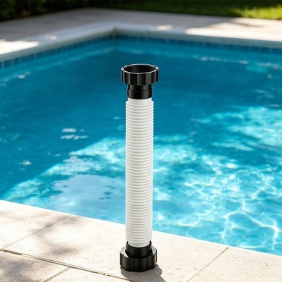 Für Intex 1,5 Zoll Pool Filter für PUMPE Schlauch 16 Zoll PVC weiß Easy-Connect