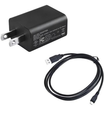 MDCGPower 5V AC Adapter + USB Charging Cable Cord Micro Mini - A0237
