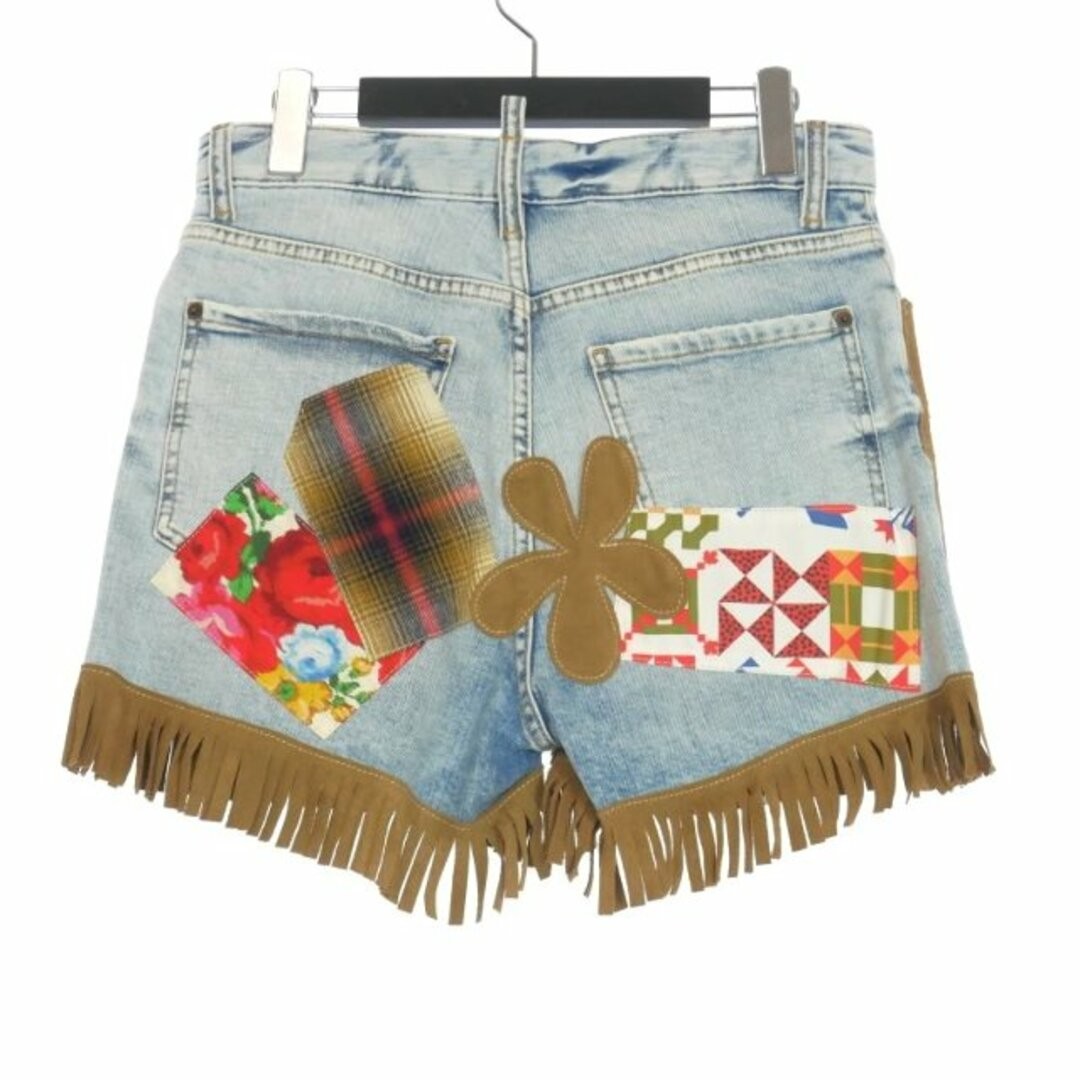 Dsquared DSQUARED2 22AW Leather Patch Fringe Deni… - image 2