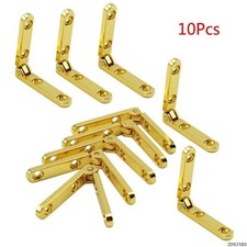 10 Pcs/Bag 90° Hinges Zinc Alloy Spring Hinge For Wooden Box Jewellery-Case Hot