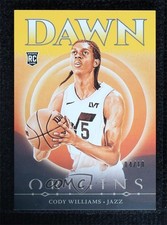 2024-25 Panini Origins Dawn Gold 4/10 Cody Williams #13 1co7