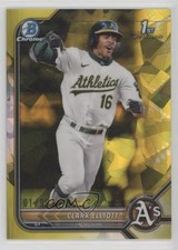 2022 Bowman Chrome Draft Sapphire Edition Yellow 1/99 Clark Elliott #BDC-85 0y2q