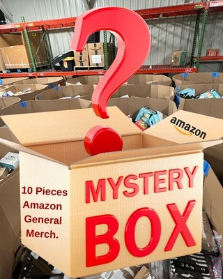 Mystery Box - 10 Pcs   Brand New Items, Overstock, Random Items, Surprise Gifts!