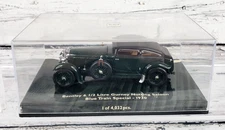 Minichamps Bentley 6 1/2 Litre Gurney Nutting Saloon Blue Train Special 1:43