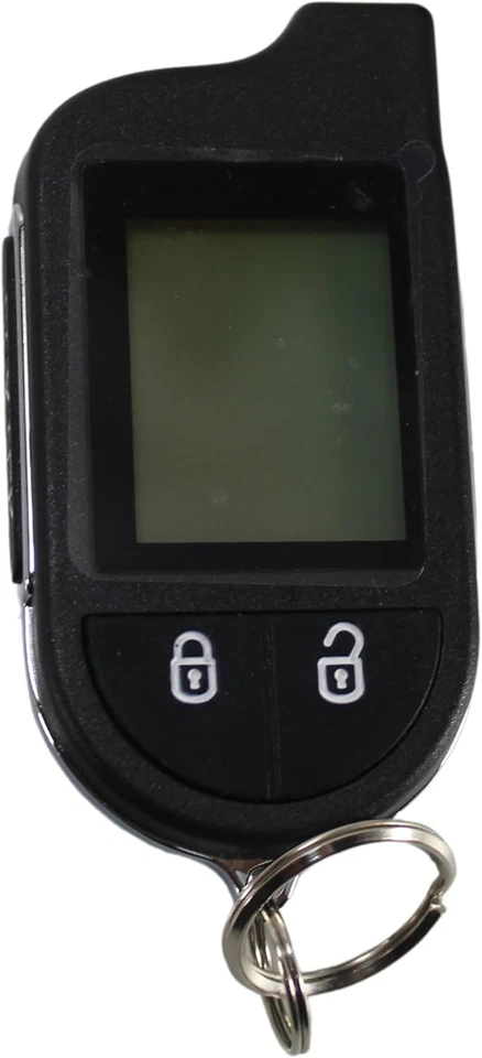 A4.2W Car Alarm Security System with Siren, Keyless Entry 2-Way LCD Remote Start - Image 3 of 4