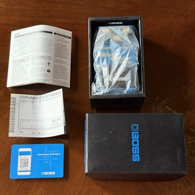 BOSS BD-2W Waza Craft Blues Driver Overdrive Pedal   Excellent Condition CIB