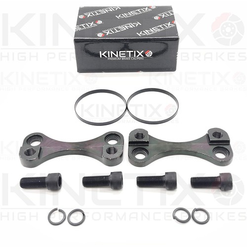 FOR AUDI RS3 8V 8Y RSQ3 TT RS REAR 356mm BIG DISCS BRAKE CONVERSION BRACKETS - Picture 9 of 18