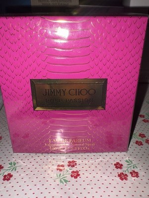 Women Jimmy Choo Rose Passion Eau de Parfum Spray 3.3 oz /3.4  Brand New