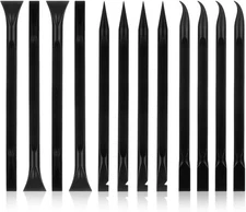 12 PCS Carbon Fiber Plastic Scraper Tool Car Detailing Crevice Cleaning Tool Mul