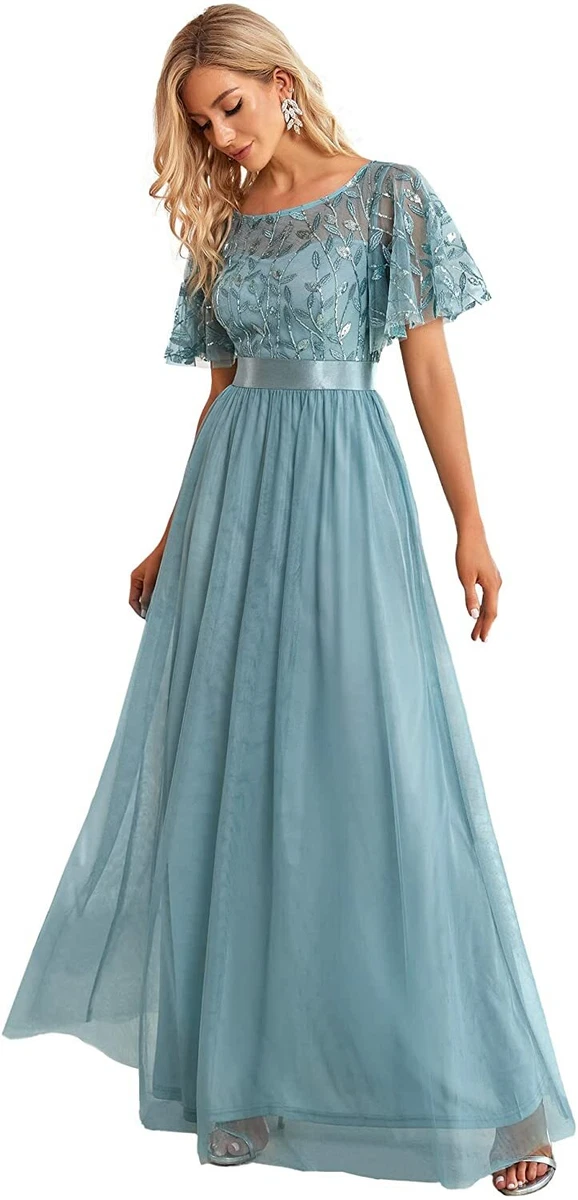 Empire waist prom clearance dress