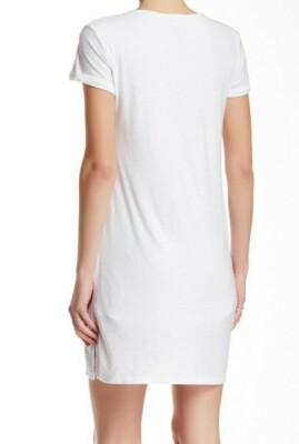 james perse t shirt dress James Perse Relaxed Stripe T-Shirt Dress