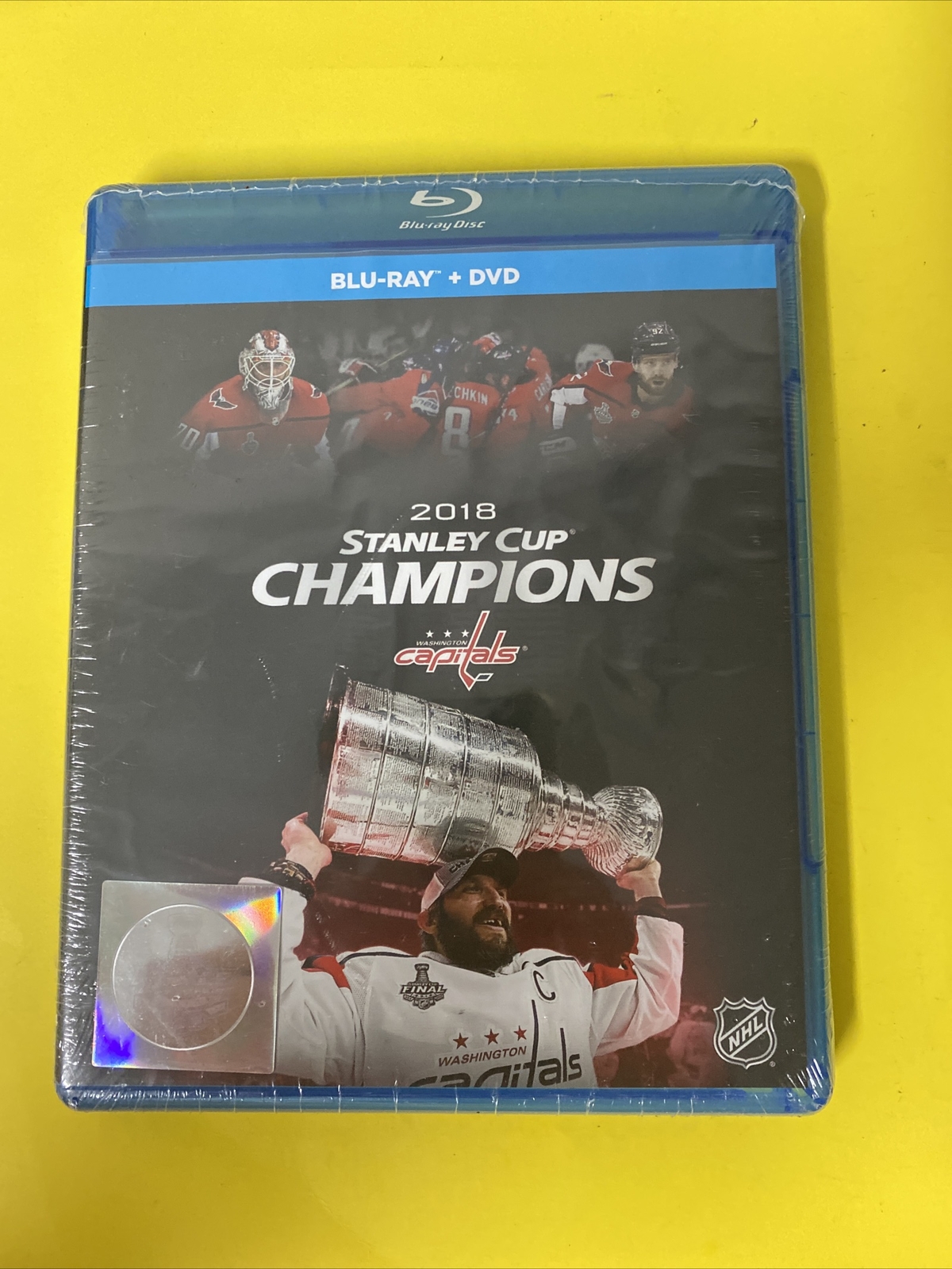 STANLEY CUP CHAMPIONS NHL WASHINGTON CAPITALS (2018 DVD) BRAND NEW FREE SHIPPING-image