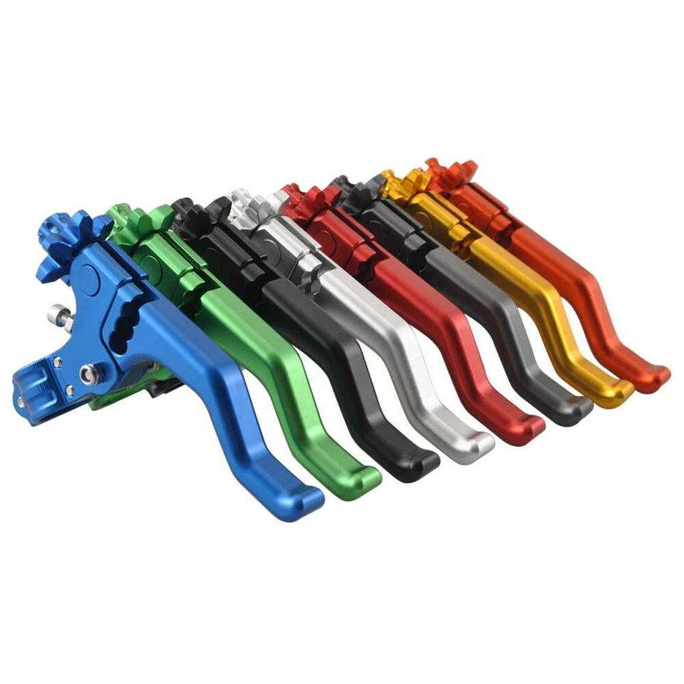 Palanca de embrague CNC corta para acrobacias apta para Yamaha R1/R6, Honda CBR, Suzuki GSXR, Kawasaki Foto 2 de 4