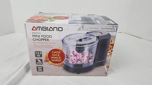 Ambiano Electric Mini Food Chopper - 1 1/2 Cup, New in Box