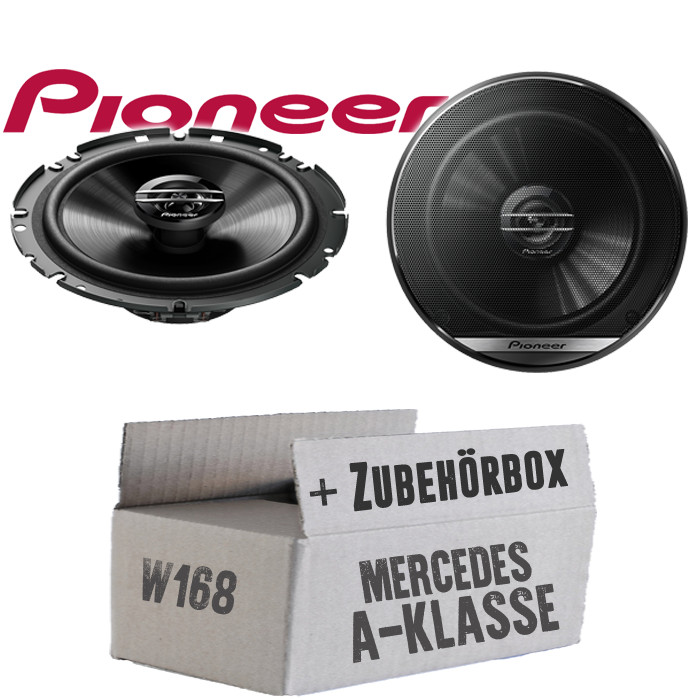 Пионер-испытатель для Mercedes A-Klasse W168 в кузове 16 см 2-Wege Koax Tür vorne