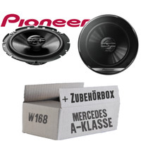 Pioneer Lautsprecher FüR Mercedes A-Klasse W168 Boxen 16Cm 2-Wege Koax TüR Vorne