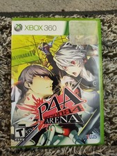 Persona 4: Arena (Microsoft Xbox 360, 2012) Complete Tested Cleaned
