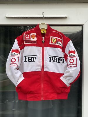 Varsity Jacket 2021 Ferrari Jacket Vintage Ferrari Racing Jacket