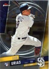 2019 Finest #56 Luis Urias RC San Diego Padres