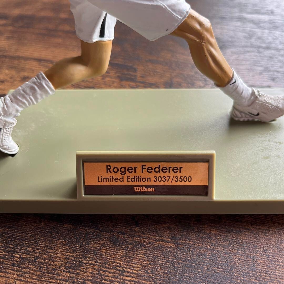 Roger Federer 限定フィギュア 1428/3500 Figurine Roger Federer Wilson 2007 Tennis Japan 3500 édition