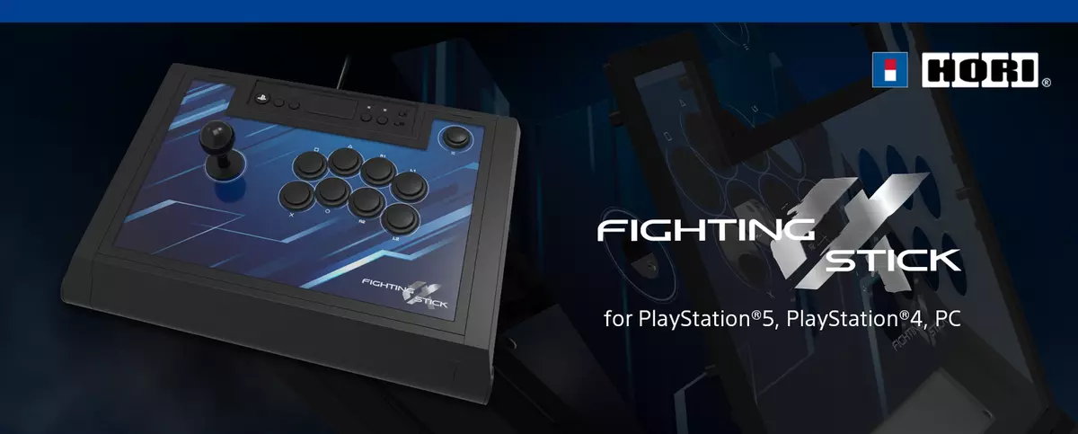 PS4) Fighting Stick for PS5/ PS4/ PS3/ PC (HORI) Japanese